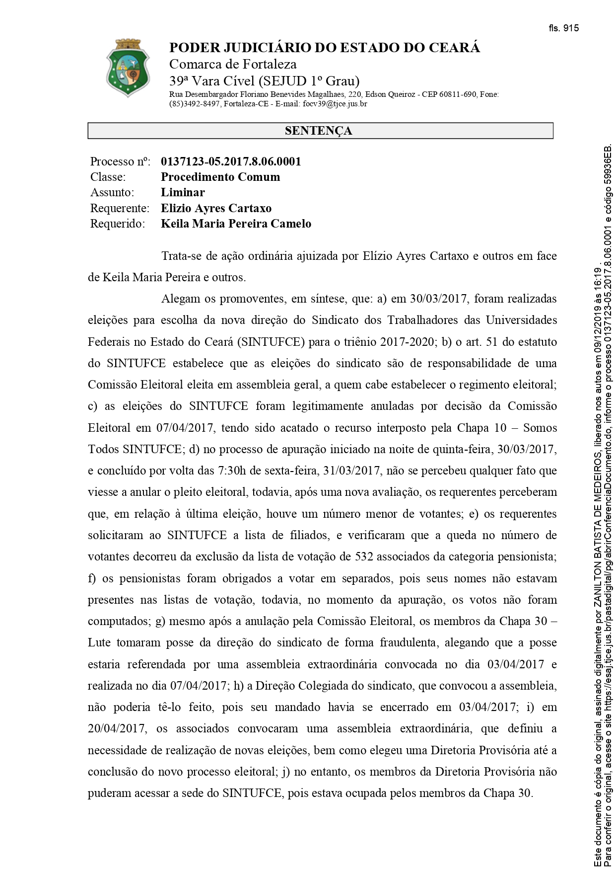 Processo LUTE page 0001