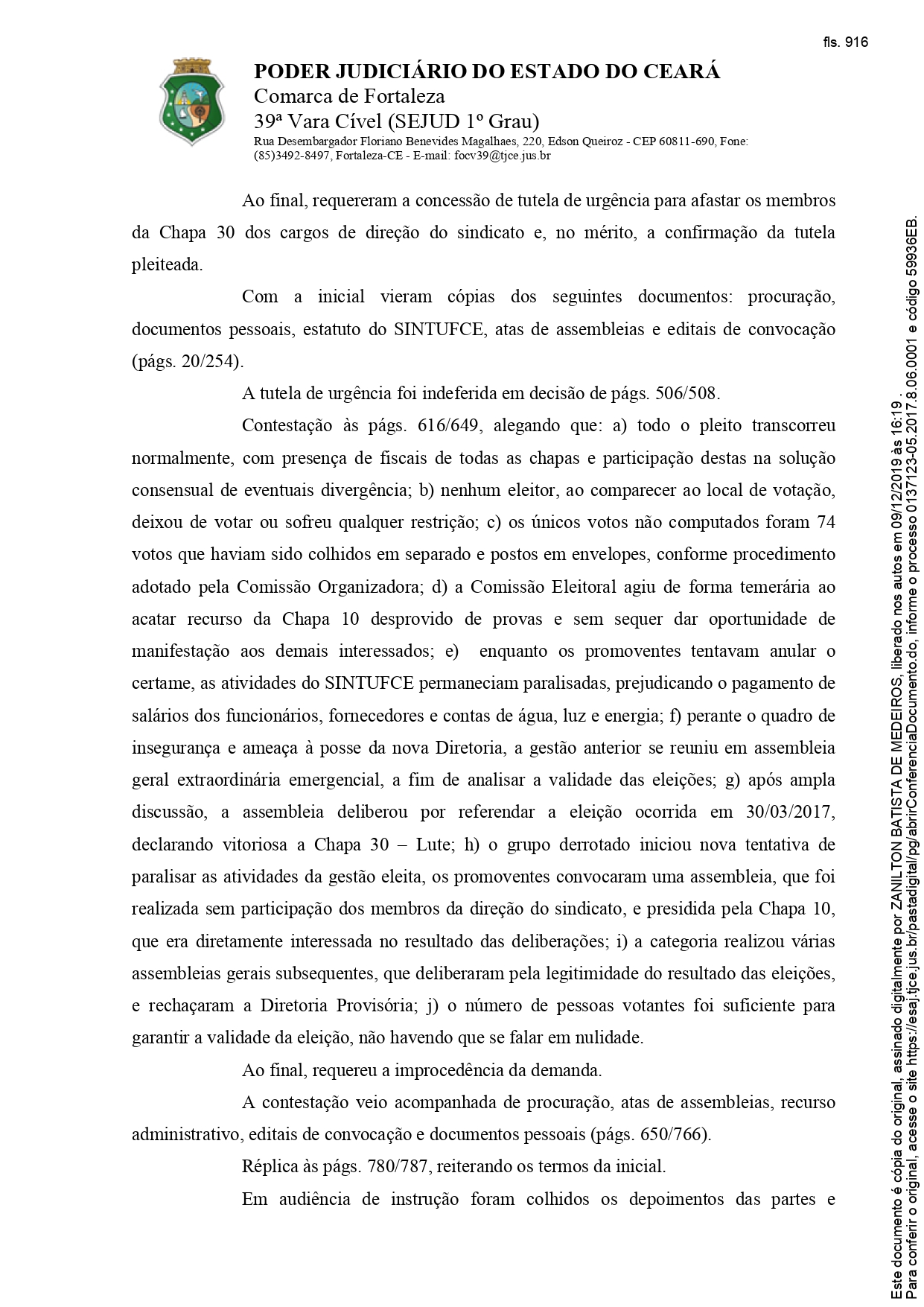 Processo LUTE page 0002