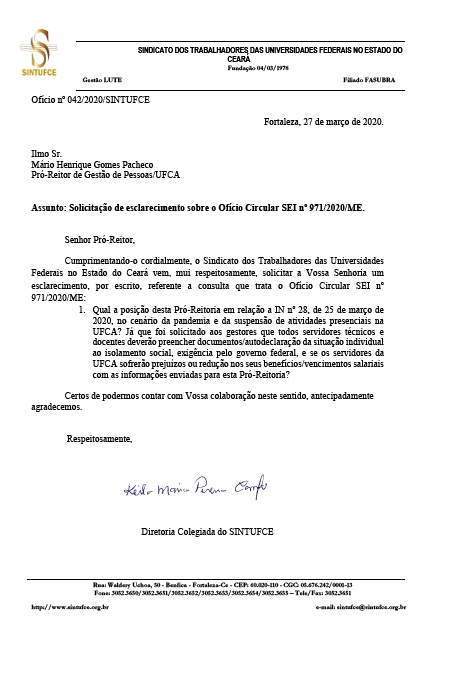 of ufca