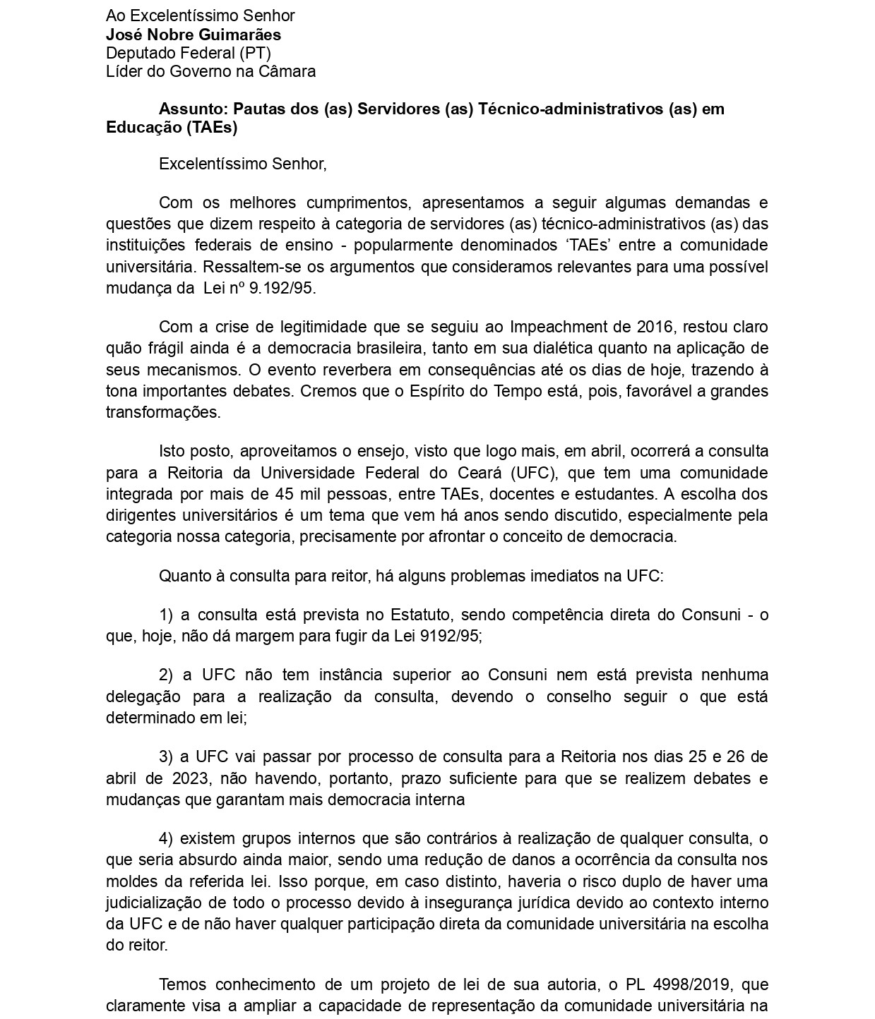 Reunião TAES 1