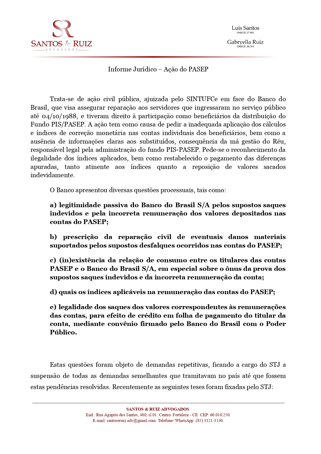 Informe PASEP page 0001
