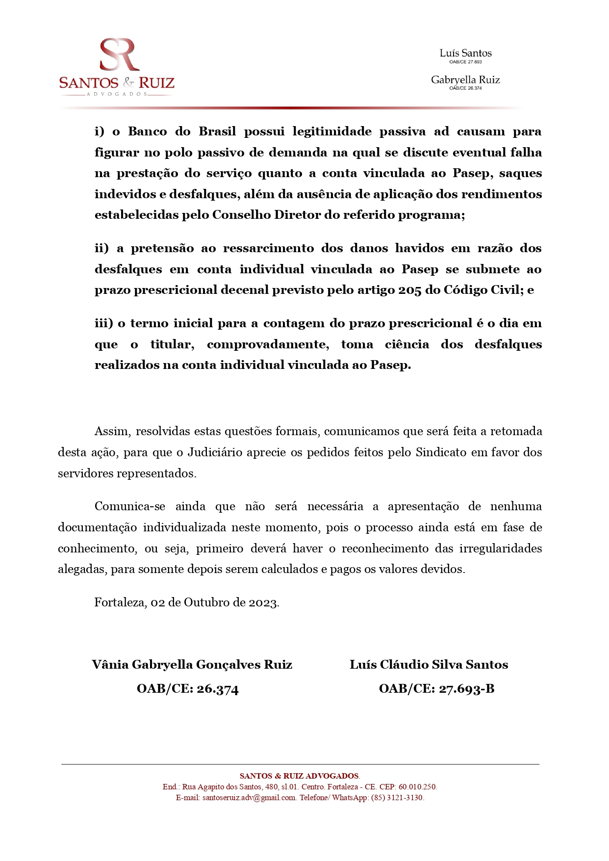 Informe PASEP page 0002