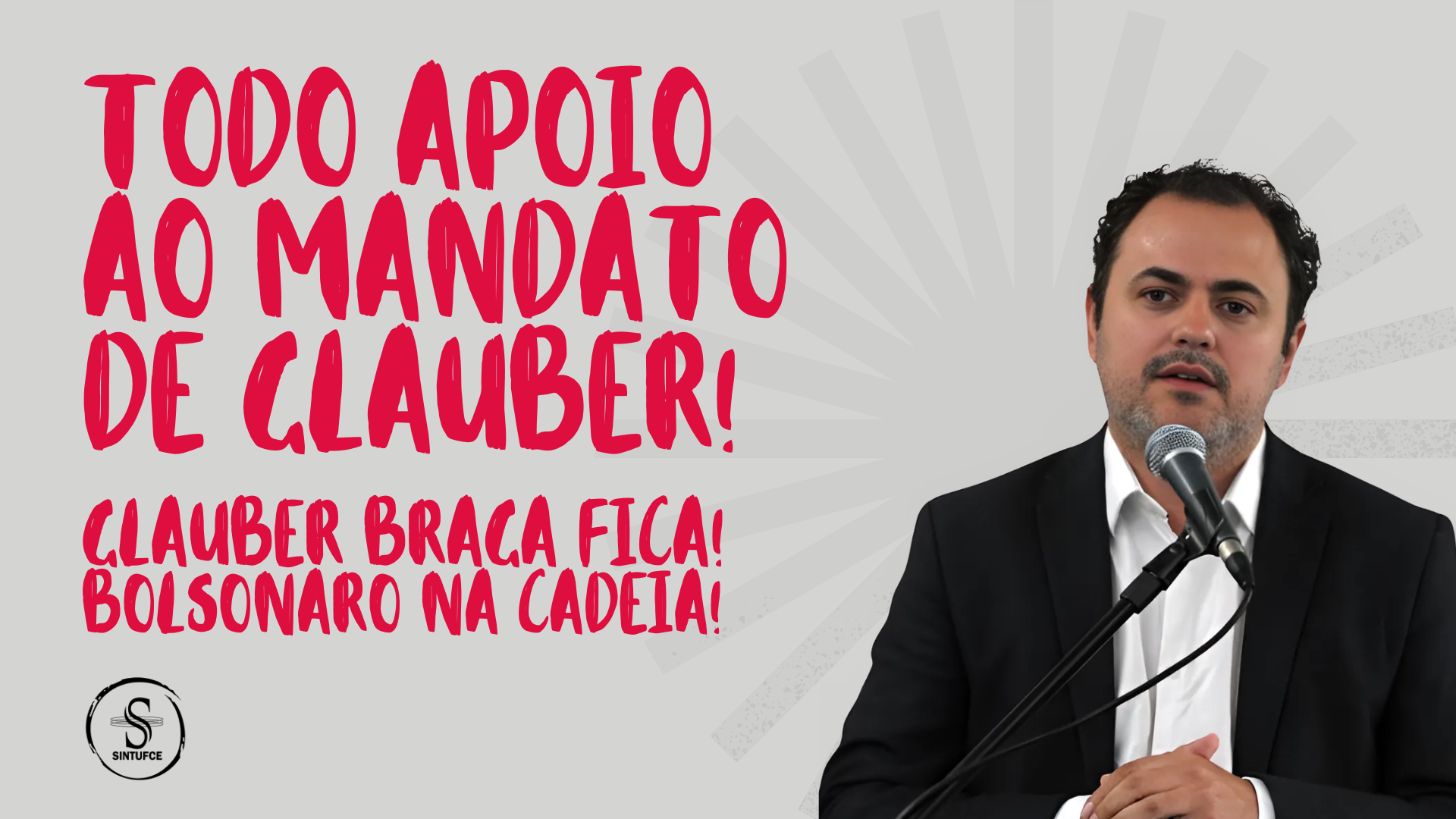 Todo apoio ao mandato de Glauber! (1920 x 1080 px)
